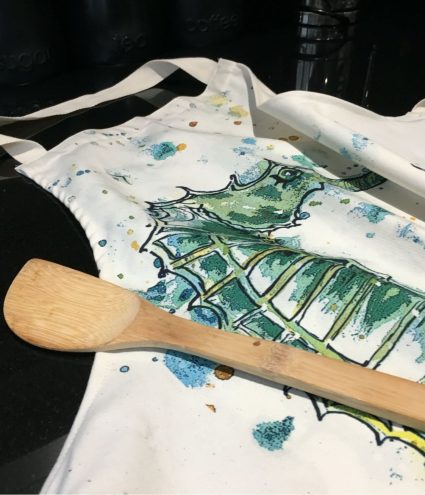 Bespoke printed aprons